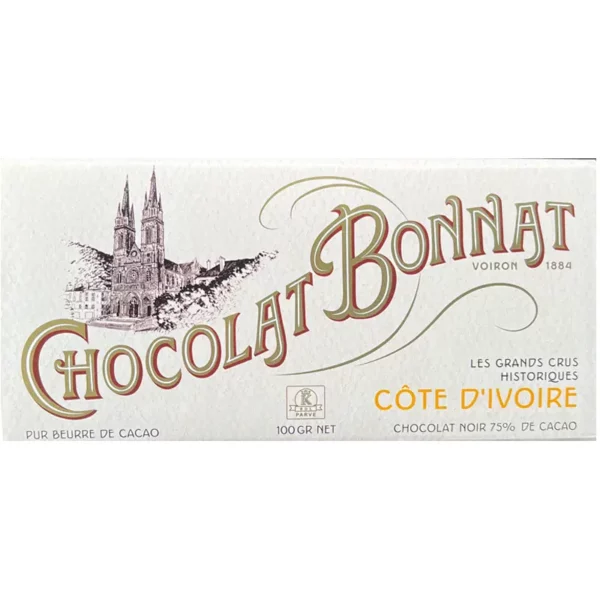 Bonnat Chocolatier Cote d `Ivoire 75%