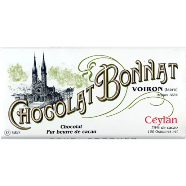 Bonnat Chocolatier Ceylan 75%